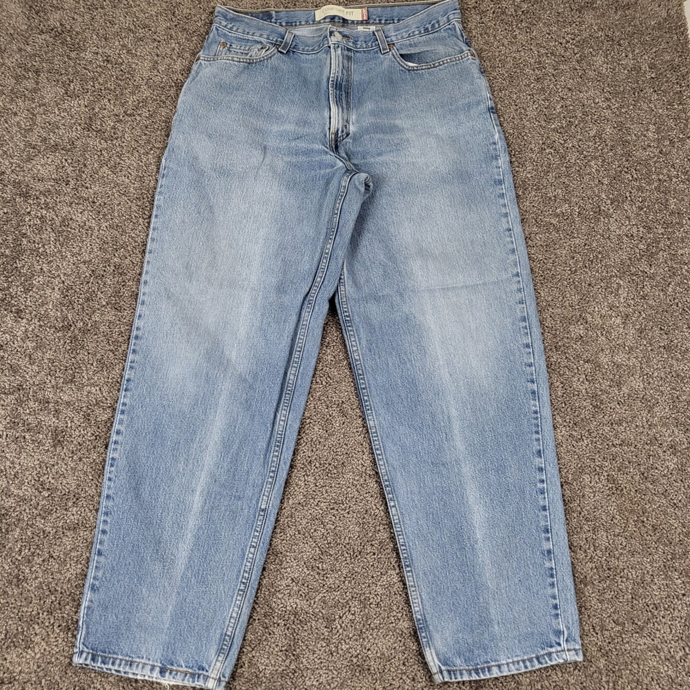 Levi's 560 Comfort Fit Jeans Mens 36x32 Light Wash Good Vintage‎ Loose Tapered